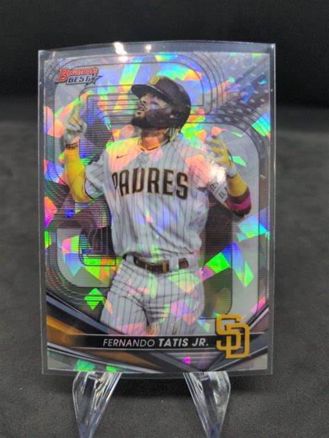 2022 Bowman S Best FERNANDO TATIS JR Atomic Refractor 18 EBay