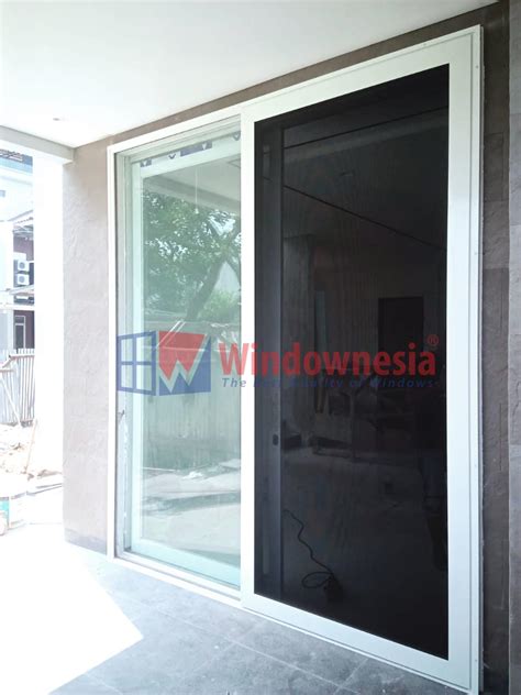 JUAL Pintu Geser Aluminium Kaca Sliding Door Aluminium Terbaik