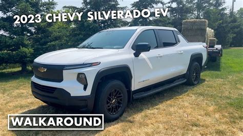 2023 Chevy Silverado Ev Wt Walkaround Youtube