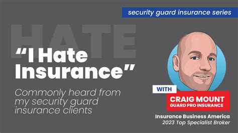 “i Hate Insurance” Security Guard Insurance Blog