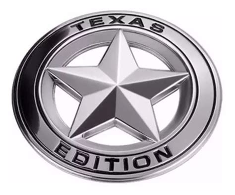 Emblema Texas Edition Americano Ranger Ford Dodge Ram F