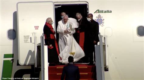 Pope Francis arrives in Iraq – Catholic Archdiocese of Kota Kinabalu