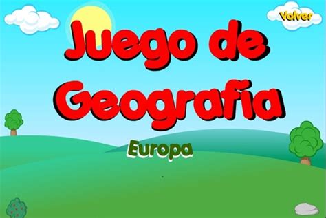 Juegos Educativos Online Gratis Juego de Geografía Europa