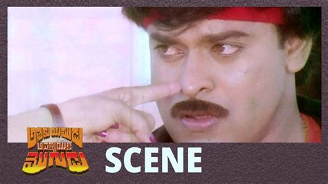 Attaku Yamudu Ammayiki Mogudu Chiranjeevi Action Scene