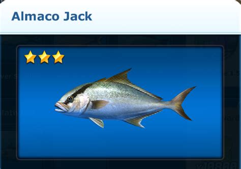 Almaco Jack | Ace Fishing Wiki | Fandom