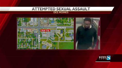 Des Moines Police Seek Dangerous Assailant In Sexual Assault