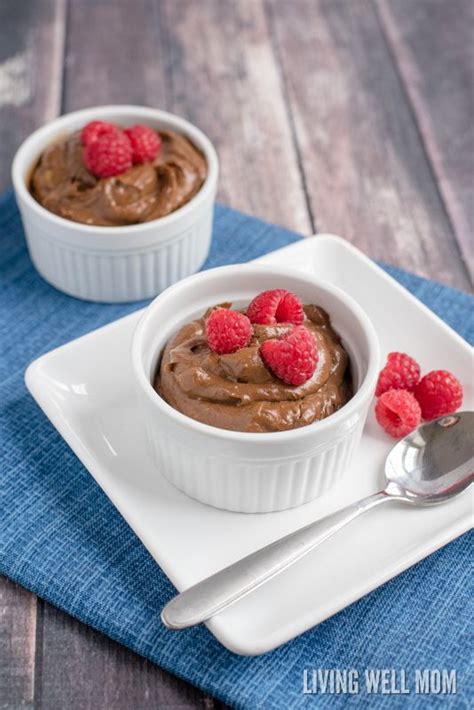 This Guilt Free Chocolate Mousse Tastes Amazing And Is Good For You This Sweet Chocolately