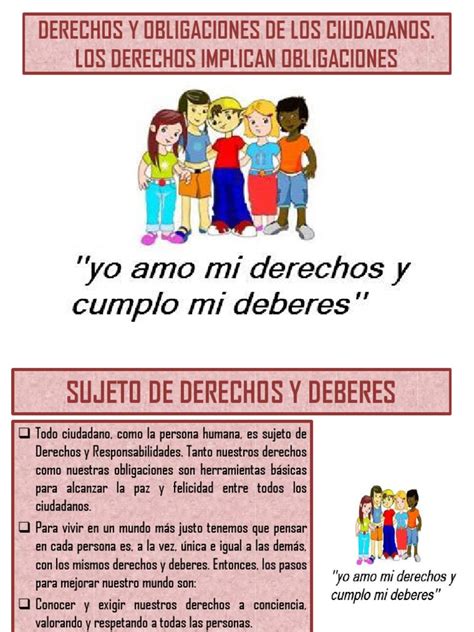 130 Derechos Y Obligaciones De Los Ciudadanos Derechos Humanos Principios éticos