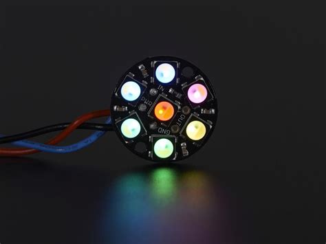 NeoPixel Jewel 7 X 5050 RGBW LED W Integrated Drivers Natural