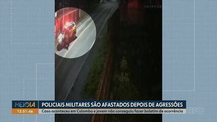 PMs são afastados das ruas após serem filmados agredindo jovem em