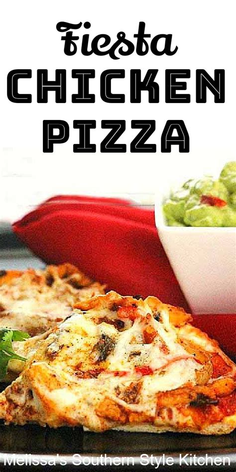 Fiesta Chicken Pizza