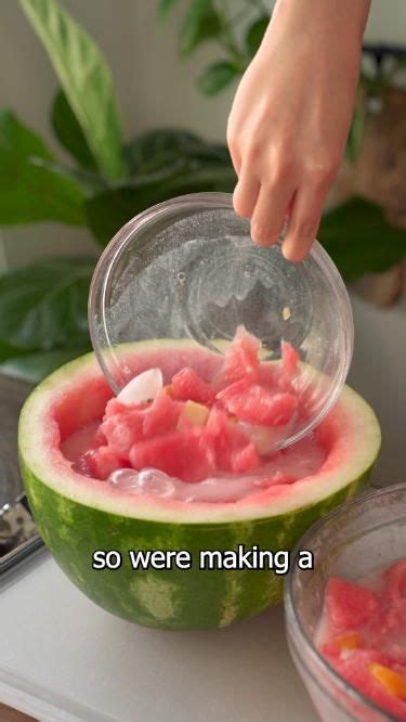 Hwachae Korean Watermelon Punch Two Plaid Aprons Recipe