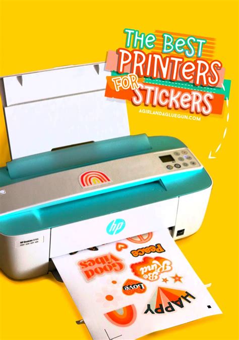 The Best Printer For Stickers Sticker Printer Best Printers Laser Printer Stickers