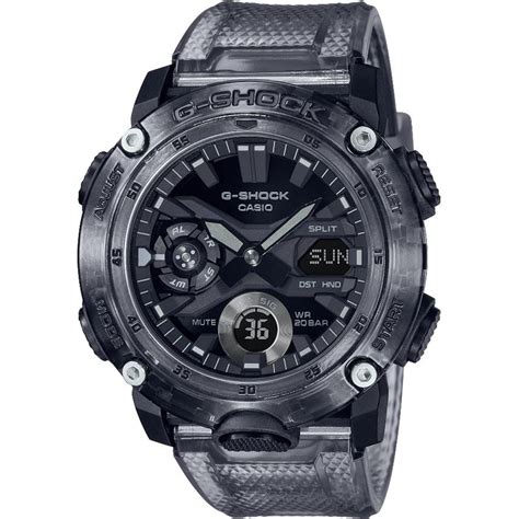 G Shock Ga Ske Aer Watch Skeleton Series Black