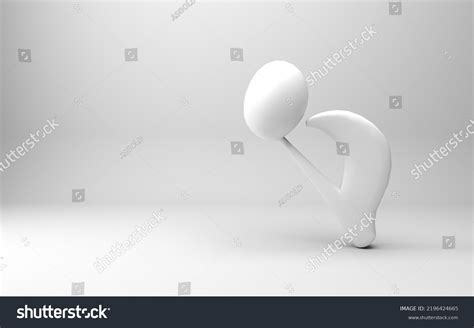 3d Rendering Music Symbols White Background Stock Illustration ...