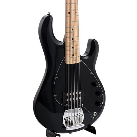 Sterling by Music Man Stingray Ray5 5-String Bass, Black Finish ...