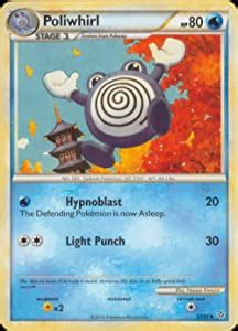 Amazon Pokemon Poliwhirl Hs Unleashed Reverse Holo