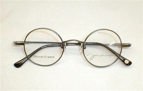 Antique Gold Silver John Lennon Collection Eyewear JLS260F