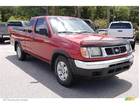 2000 Salsa Red Nissan Frontier XE Extended Cab 34447198 GTCarLot