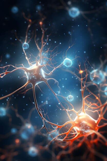 Premium Photo | 3d rendered illustration of active nerve cells