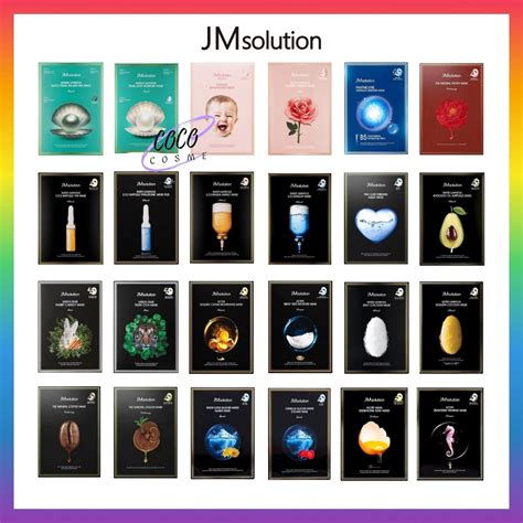 JM Solution Facial Mask 10 Sheets Box Shopee Malaysia