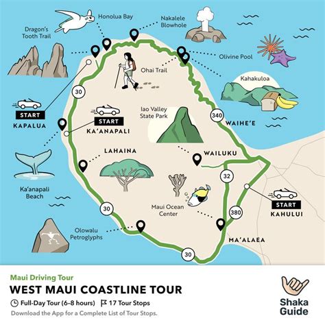 Maui Maps 8 Maui Maps Regions Roads Points Of Interest West