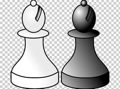 Chess Piece Pawn PNG Clipart Bishop Bishop Cliparts Black And White