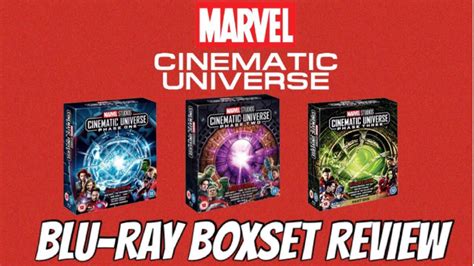 Marvel BLU RAY Collection Boxset Unboxing And Review YouTube