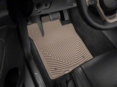 Weathertech Jeep Grand Cherokee All Weather Front Rubber Floor Mats Tan W338tn 13 15 Jeep