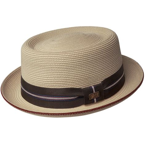 Carver Bailey Straw Pork Pie Hat