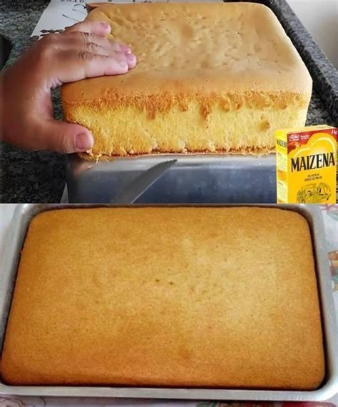 Bolo De Maizena Delicioso Para Conquistar Paladares Receitas Caseiras