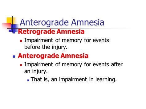 Explain How Anterograde Amnesia Differs From Retrograde Amnesia Wyatt