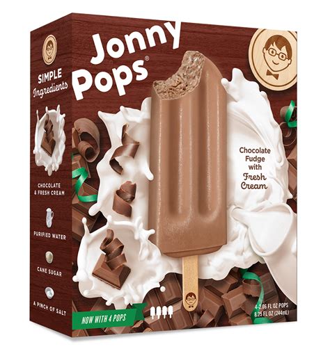 Chocolate Fudge Ice Cream Bar Jonnypops©