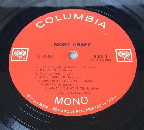 Johnkatsmc5 Moby Grape Moby Grape” 1967 Us Psych Rock Masterpiece