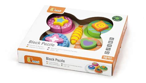 Viga Block Puzzle Butterfly Playone