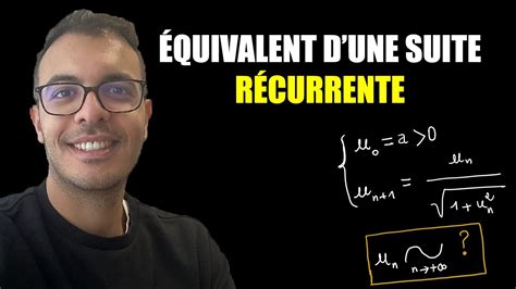 Quivalent D Une Suite R Currente Convergence Et T Lescopage Youtube