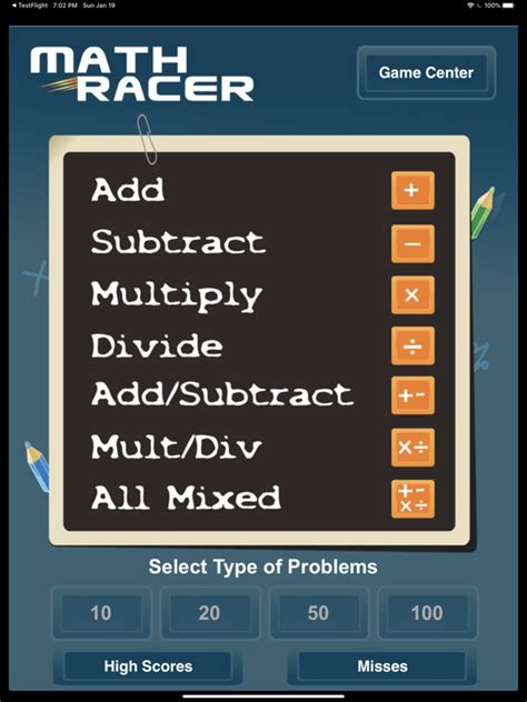 Math Racer Deluxe App Voor Iphone Ipad En Ipod Touch Appwereld