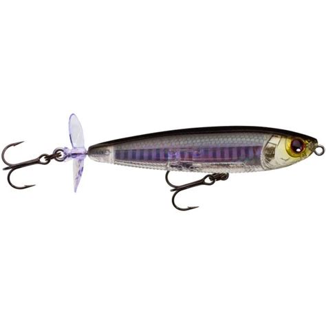 Yo Zuri R1107 3DB Prop Lures PSBL Prism Silver Black