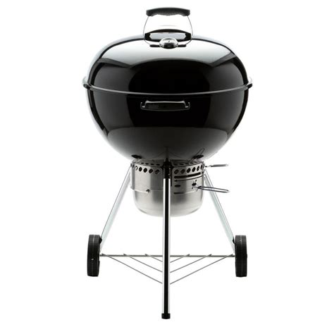 Weber In Original Kettle Premium Charcoal Grill In Black With Built