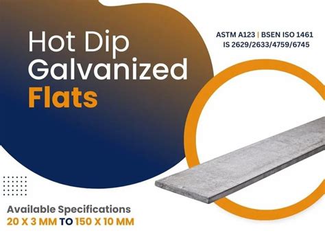 Hot Dip Galvanized Flat Bar At 650 Kg Galvanized Iron Flat Bar In