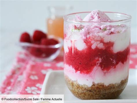 Trifles Glac S Aux Framboises Facile Et Rapide D Couvrez Les Recettes