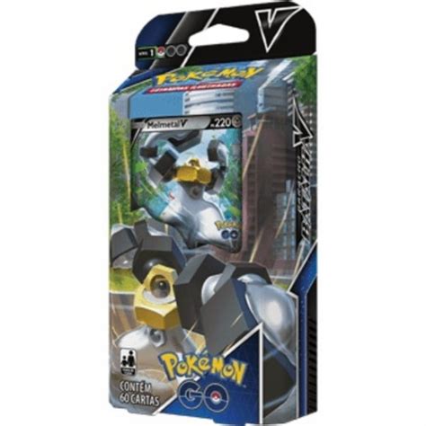 Deck Card Game Baralho Batalha Pokemon Go Melmetal V Parcelamento Sem