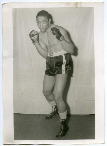 C 1950s Gene Ace Armstrong Vintage Boxing Photograph New Jersey