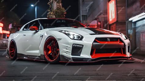 Premium Photo | A nissan gtr nismo