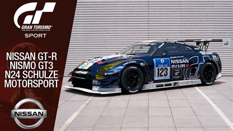 Gran Turismo Sport Nissan Gt R Nismo Gt3 N24 Schulze Motorsport