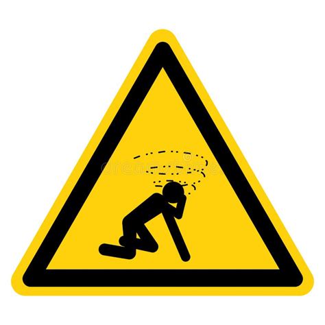 Danger Asphyxie Symbole De Danger Signe Vecteur Illustration Isolat Sur