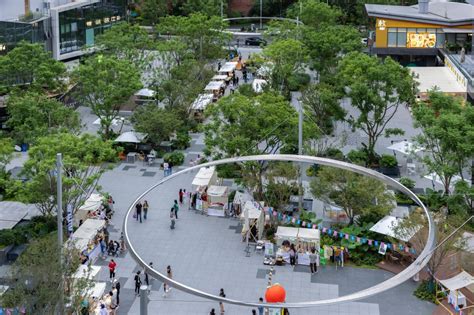 成都万华 麓坊中心B馆 麓坊街景观设计丨致澜景观 Press 地产通讯社