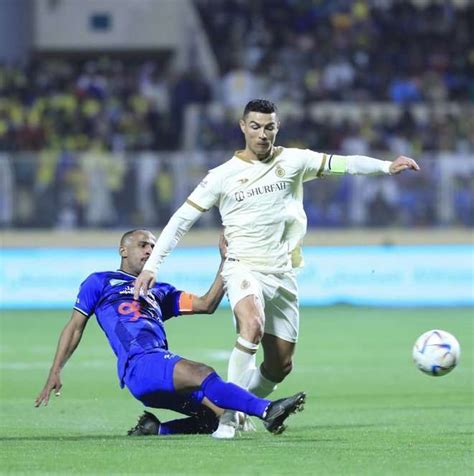 رونالدو ينقذ فريق النصر السعودي من الخسارة أمام الفتح