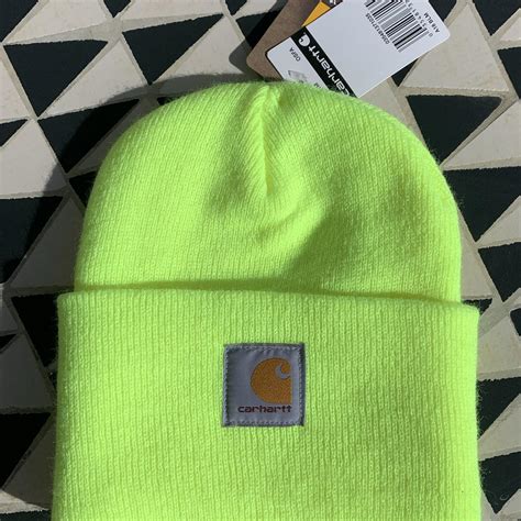 Carhartt Men S Yellow Hat Depop