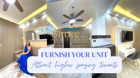 Furnish Your Condo Attract Higher Paying Tenants Youtube